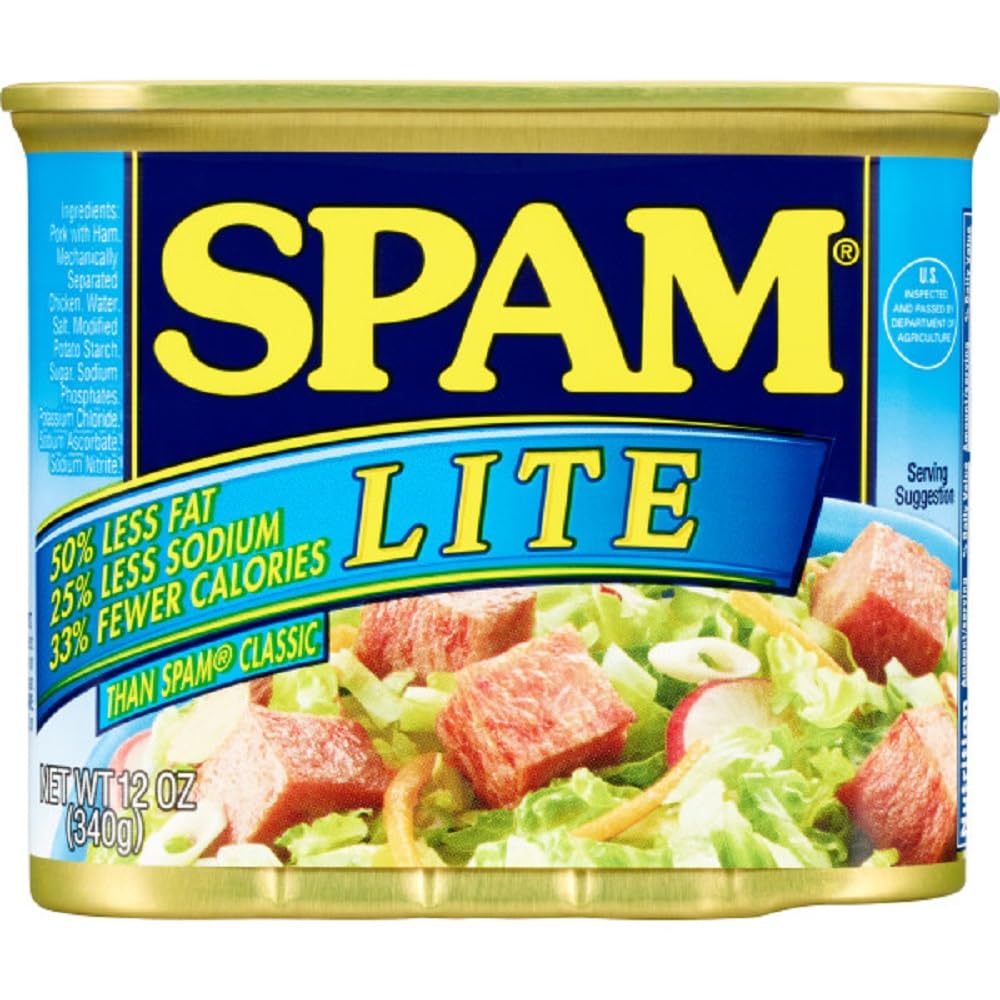 Spam Lite, 12 Ounce Can (Pack of 12)