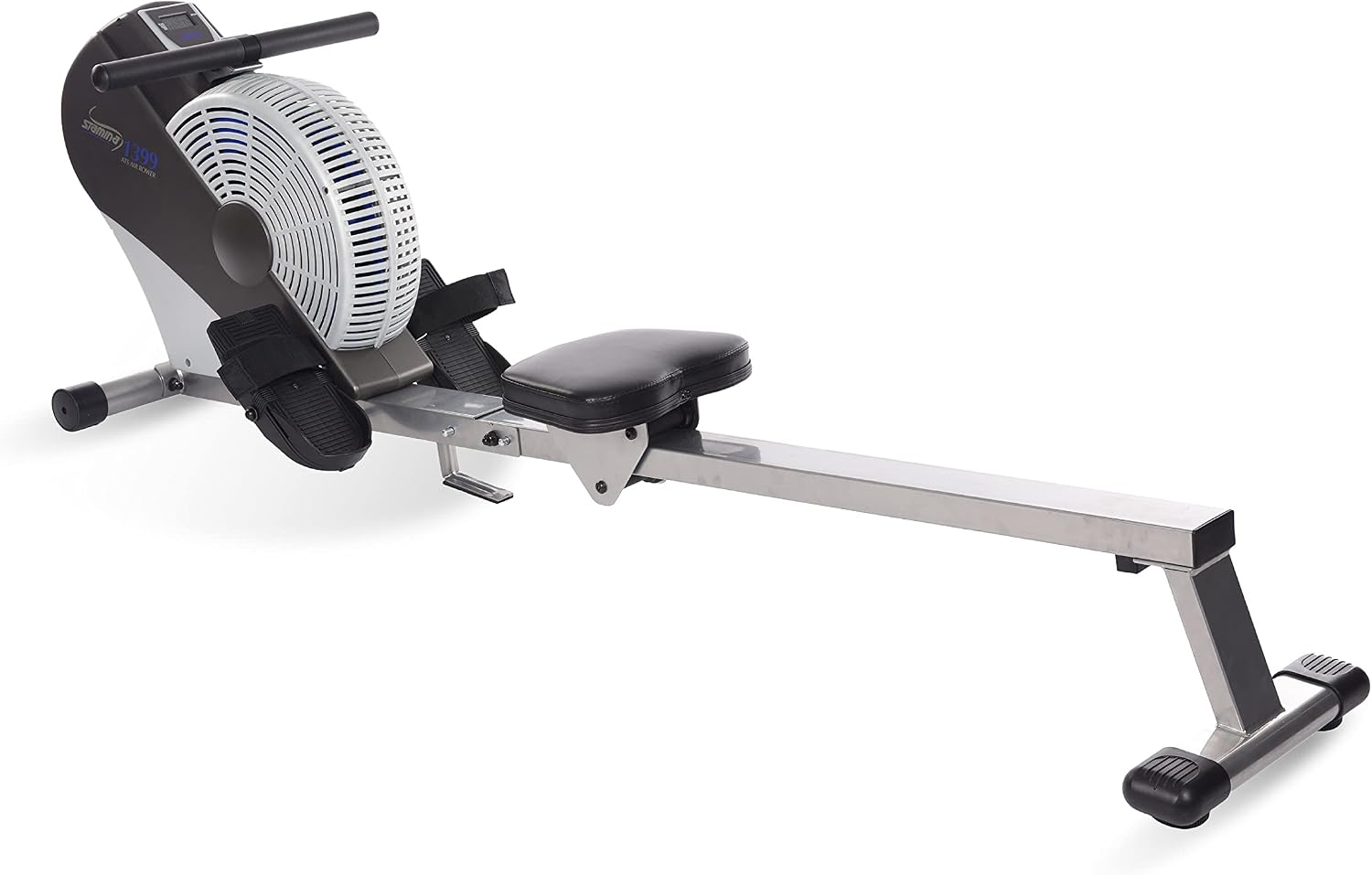 Stamina ATS Air Rower – Foldable Rowing Machine w/ Dynamic Air Resistance, Smart Workout App, 250 LB Capacity, Home Gym Use, TS Air Rower 35-1399