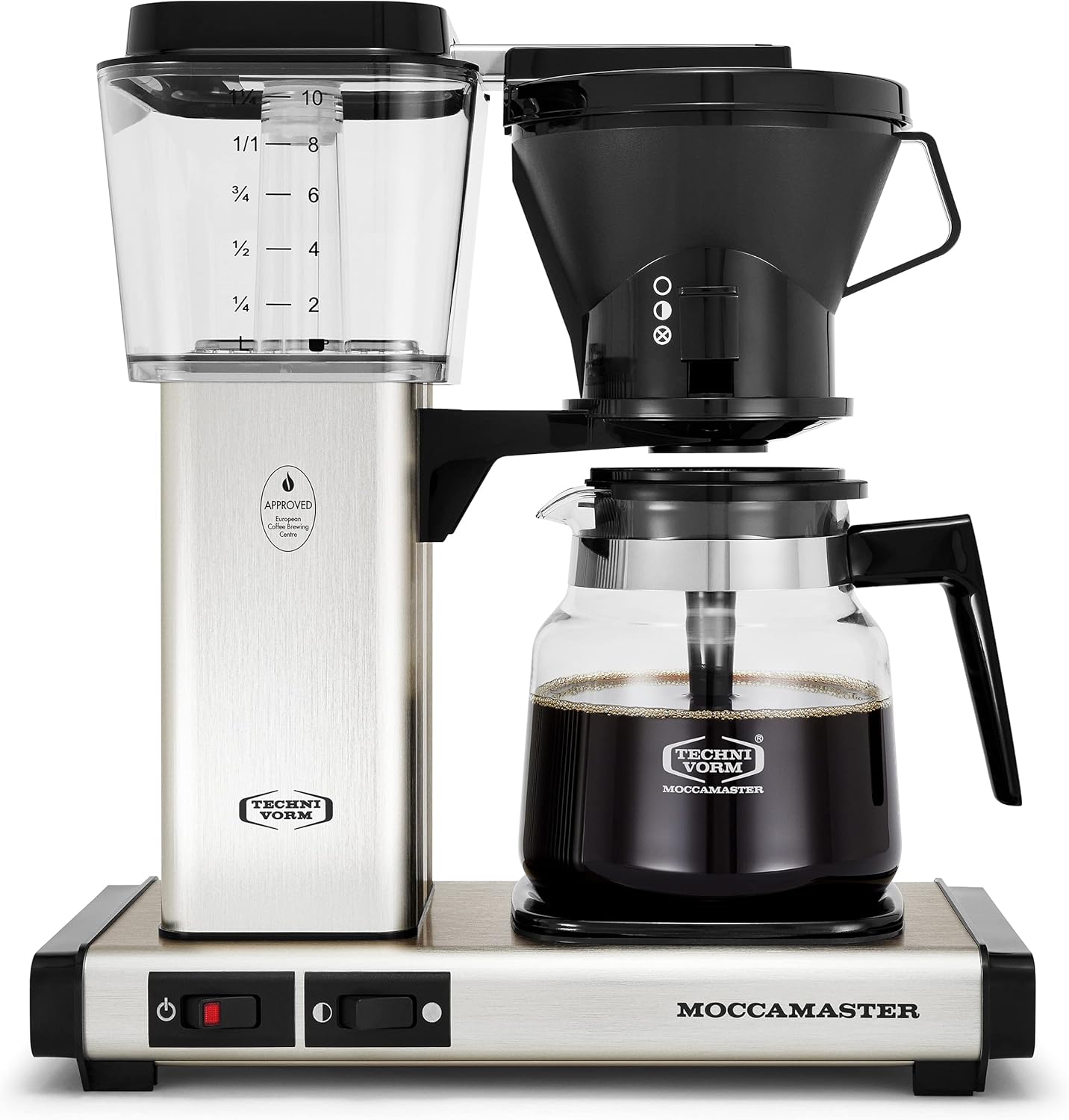 Technivorm 59691 KB Coffee Brewer, 40 oz, Brushed silver , 6.5″D x 12.75″W x 14″H