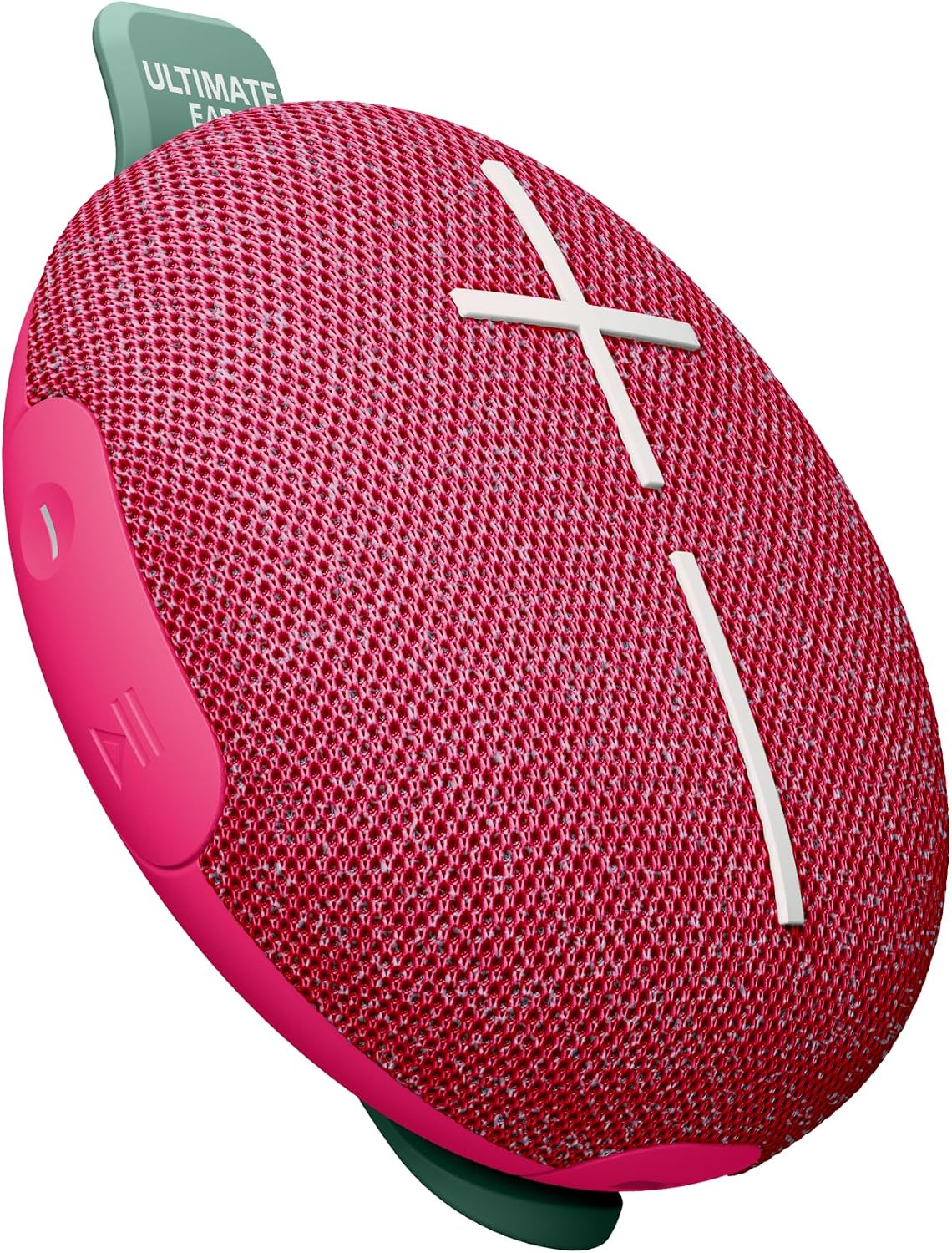 Ultimate Ears MINIROLL Ultra-Portable Waterproof Bluetooth Speaker, Big Bass, IP67 Dustproof, 131 ft Range – Gentle Pink