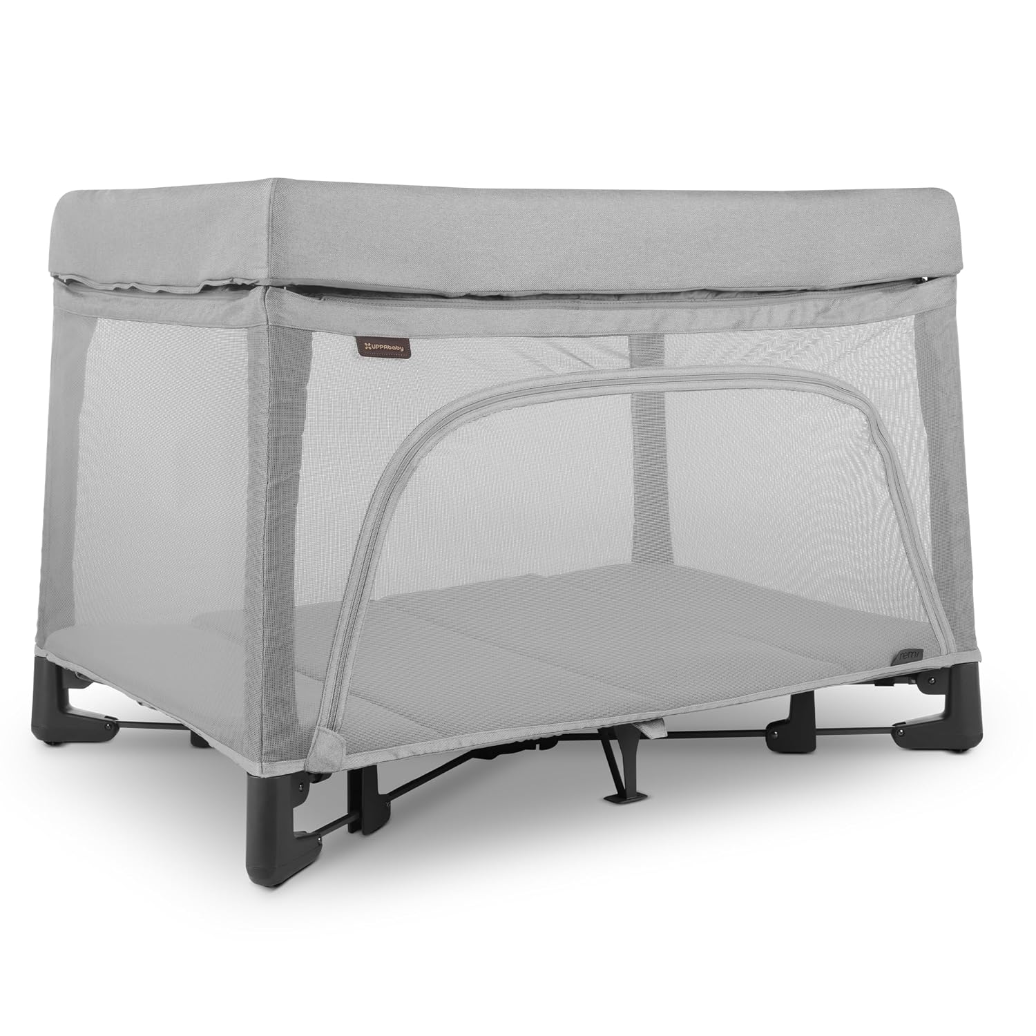 UPPAbaby Remi Playard – 3-in-1 Portable Playard, Bedside Bassinet & Travel Crib with Mattress, Organic Cover & Carry Bag – Stella