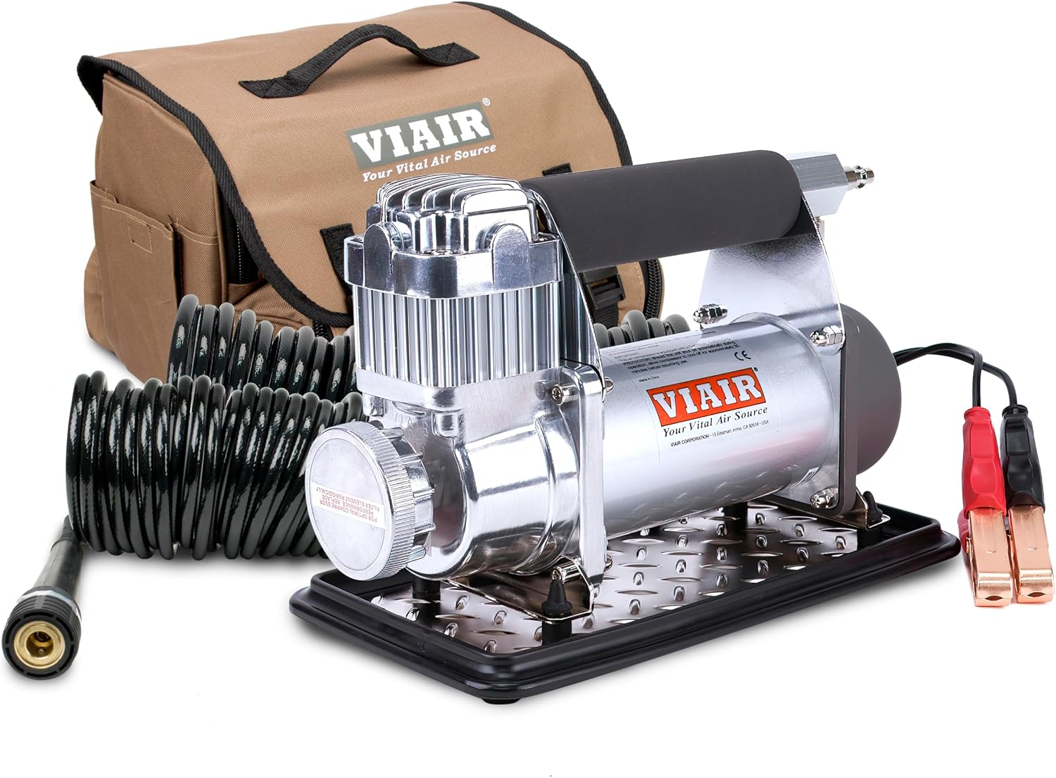 VIAIR 400P-RV/40047 Automatic Portable Compressor, Tire Inflator Kit, Air Compressor, 150 PSI/2.30 CFM