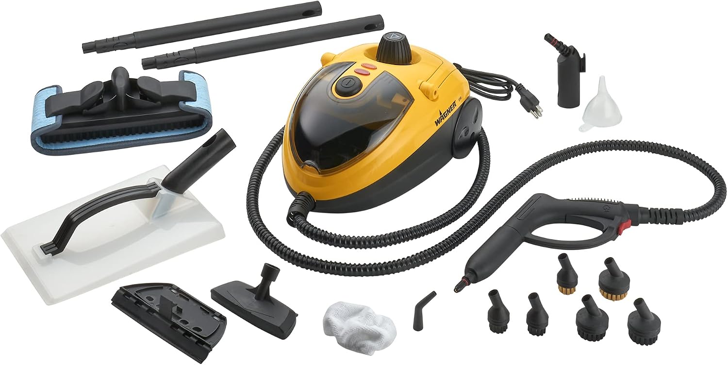Wagner Spraytech 0282014 915e On-Demand Steam Cleaner & Wallpaper Removal, Multipurpose Power Steamer