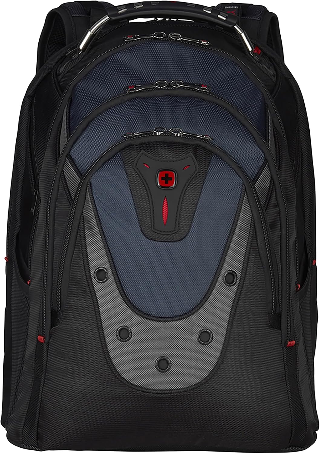 Wenger Ibex 17 inch Laptop Backpack, Men’s and Women’s Laptop Bag, Black/Gray/Blue