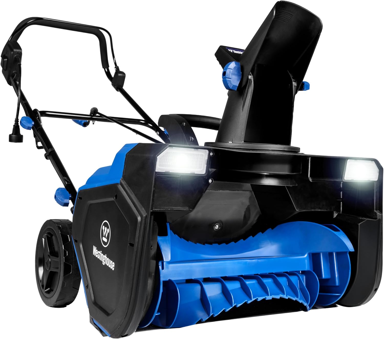 Westinghouse WSnow23 Corded Snow Blower 23″, Dual LED Lights, 1800W Watt Motor with 25ft Throwing Distance, Plows 800lbs/min, Adjustable Chute
