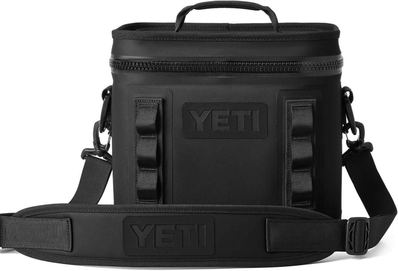 YETI Hopper Flip 8 Portable Soft Cooler, Black
