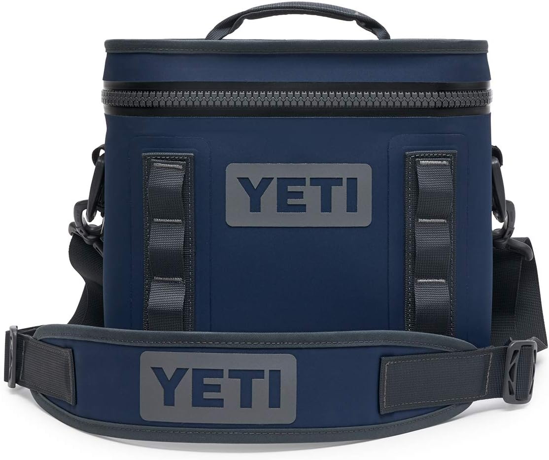 YETI Hopper Flip 8 Portable Soft Cooler, Navy
