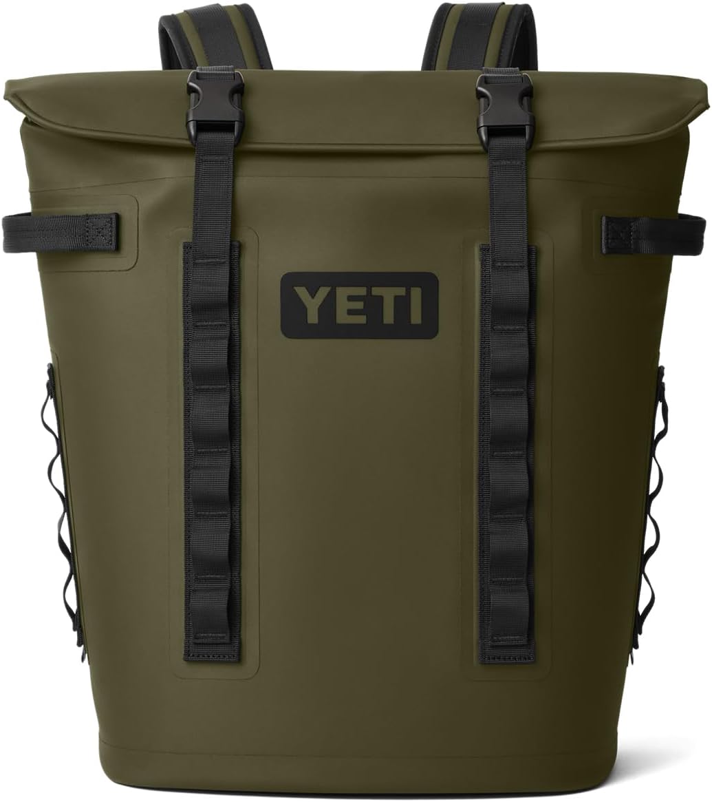 YETI Hopper M Series Backpack Soft Sided Coolers with MagShield Access M20 – Olive