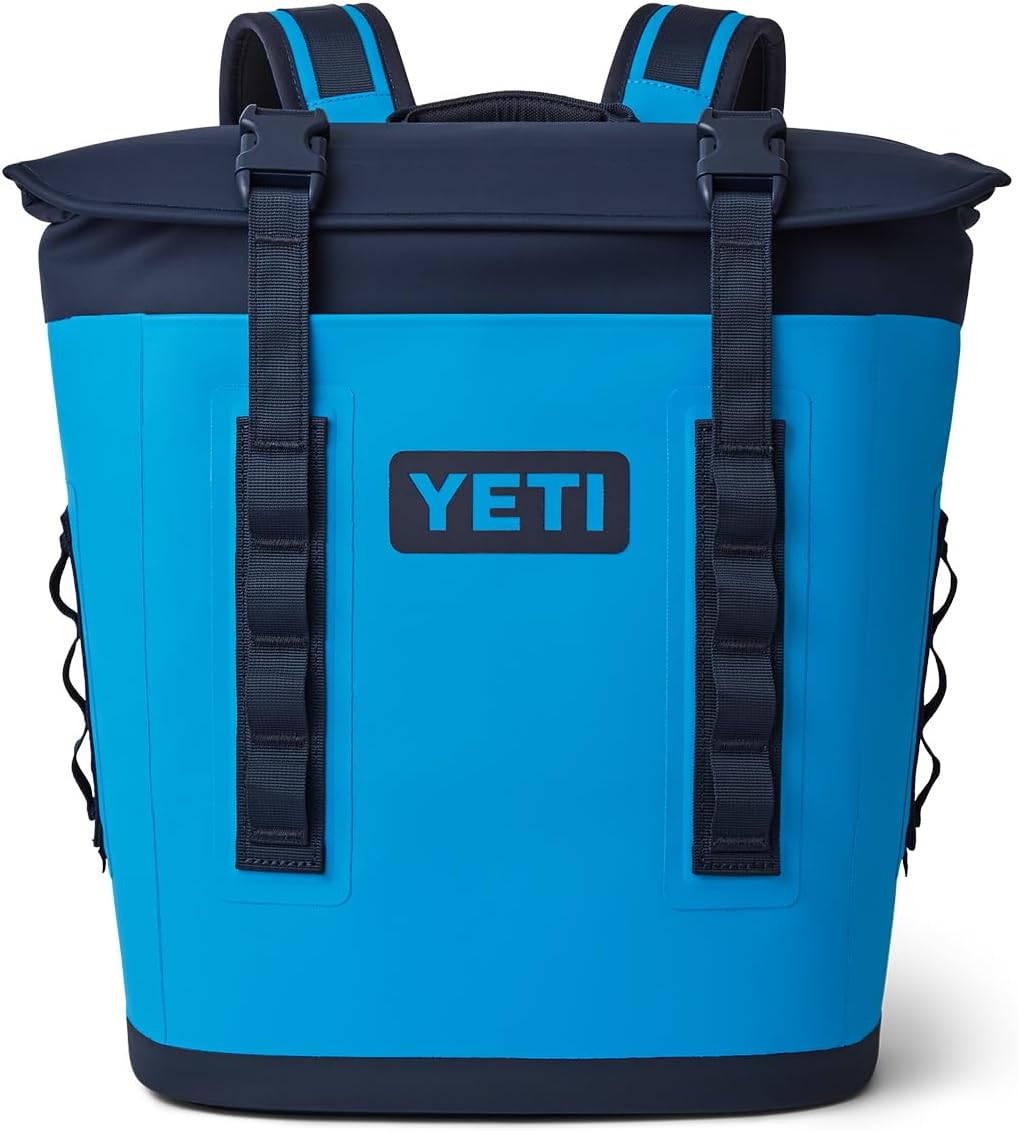 YETI M12 Hopper M Series Backpack Soft Sided Coolers with MagShield Access – Big Wave Blue