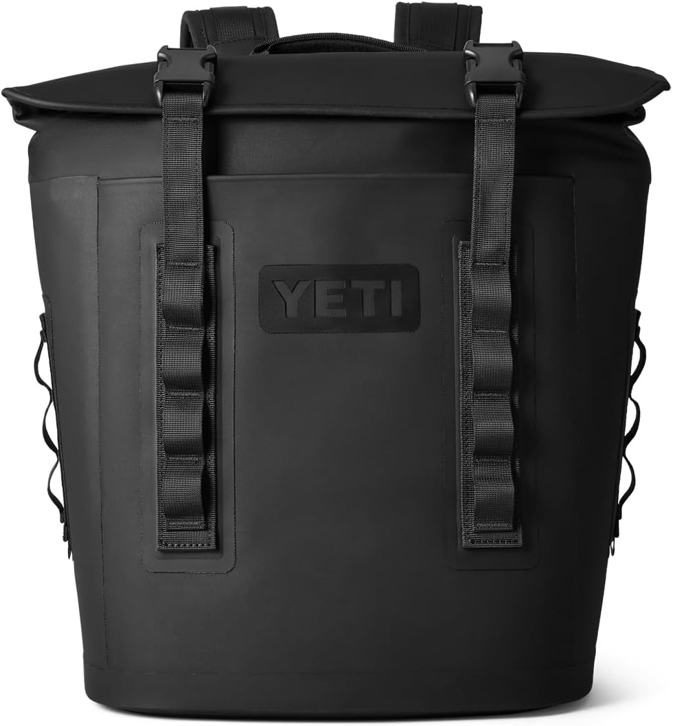 YETI M12 Hopper M Series Backpack Soft Sided Coolers with MagShield Access – Black