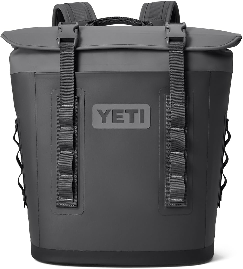 YETI M12 Hopper M Series Backpack Soft Sided Coolers with MagShield Access – Charcoal
