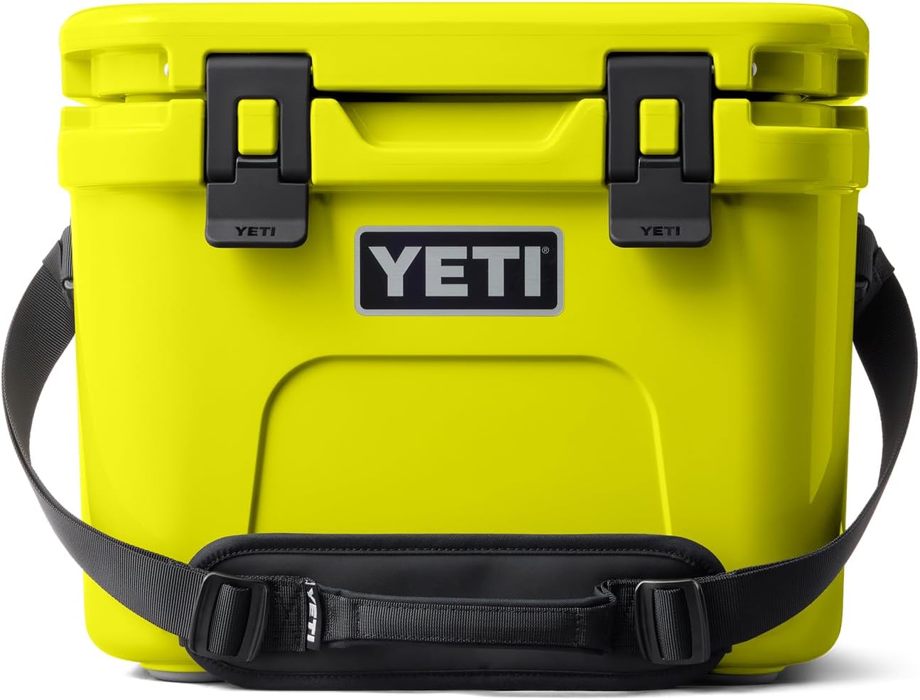 YETI Roadie 15 Hard Cooler with DoubleDuty Shoulder Strap – Firefly Yellow