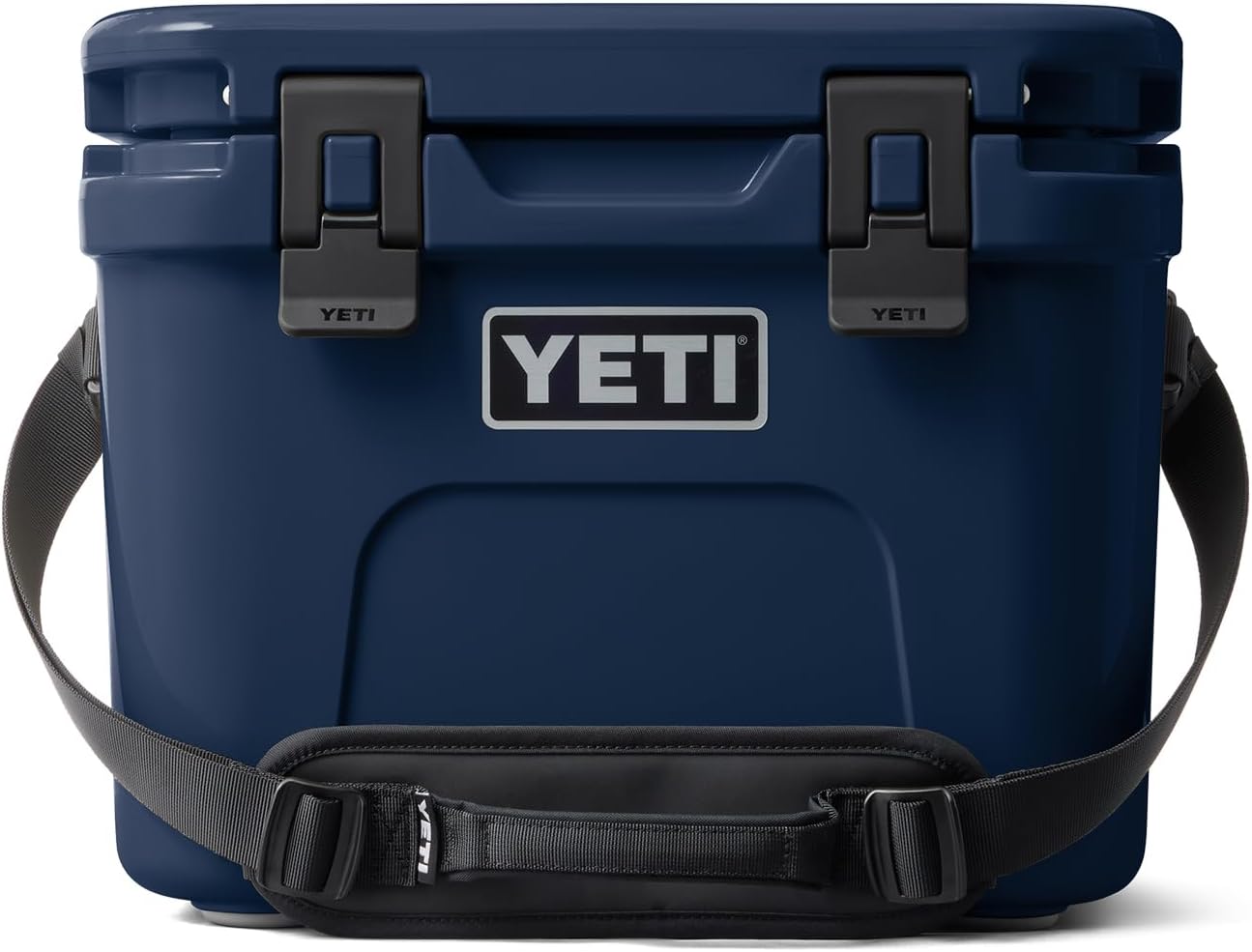 YETI Roadie 15 Hard Cooler with DoubleDuty Shoulder Strap – Navy