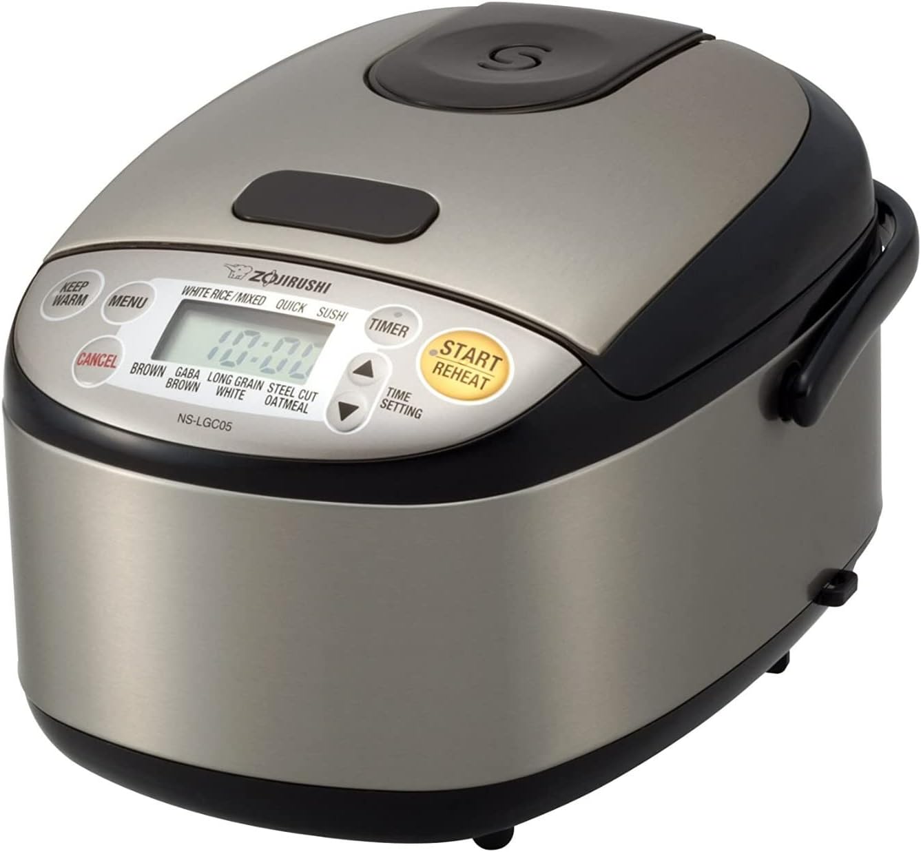 Zojirushi Micom 3-Cup Compact Size, Multiple Settings, Stainless Steel Easy to Transport Rice Cooker and Warmer