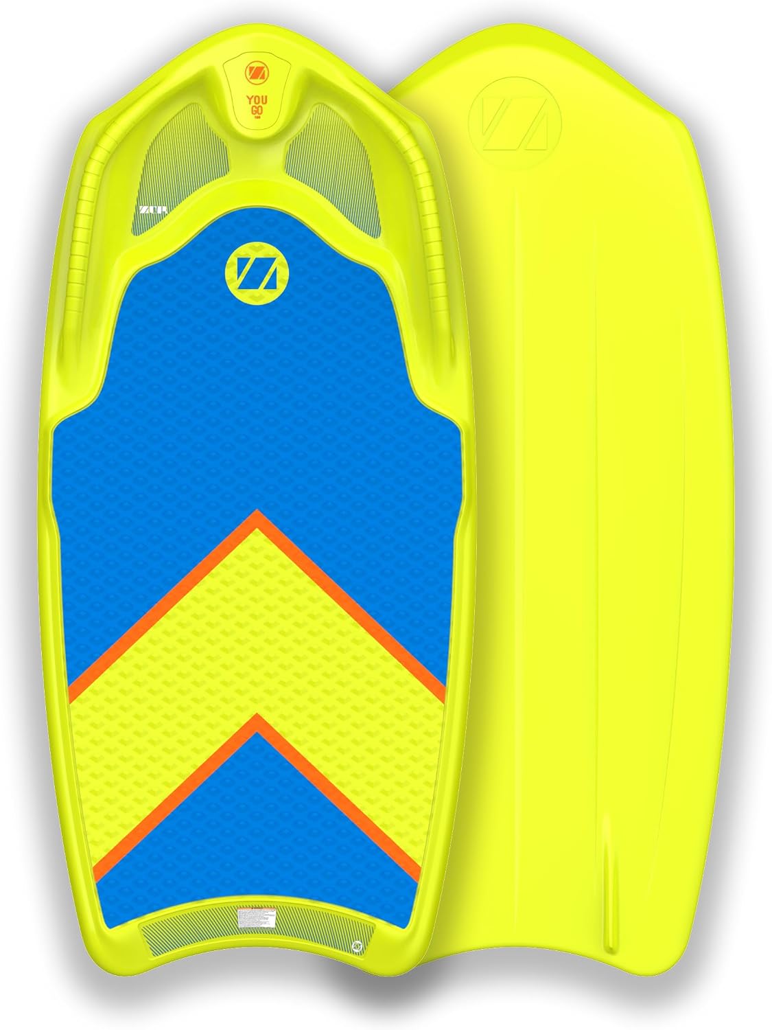 ZUP YouGo160 Wakeboard, Kneeboard, Wakeskate, and Wakesurf Board Suitable for Kids, Teens, Young Adults, Molded ABS with EVA Foam Padding