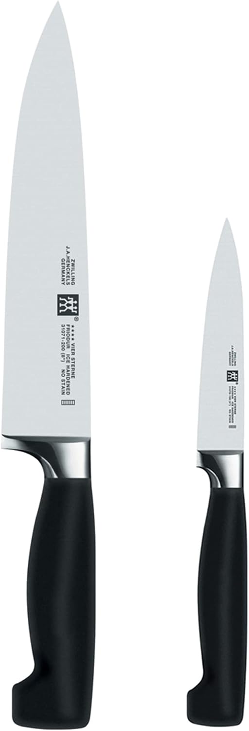 ZWILLING Four Star 2-Piece Chef’s Set, The Must Haves Knife Set
