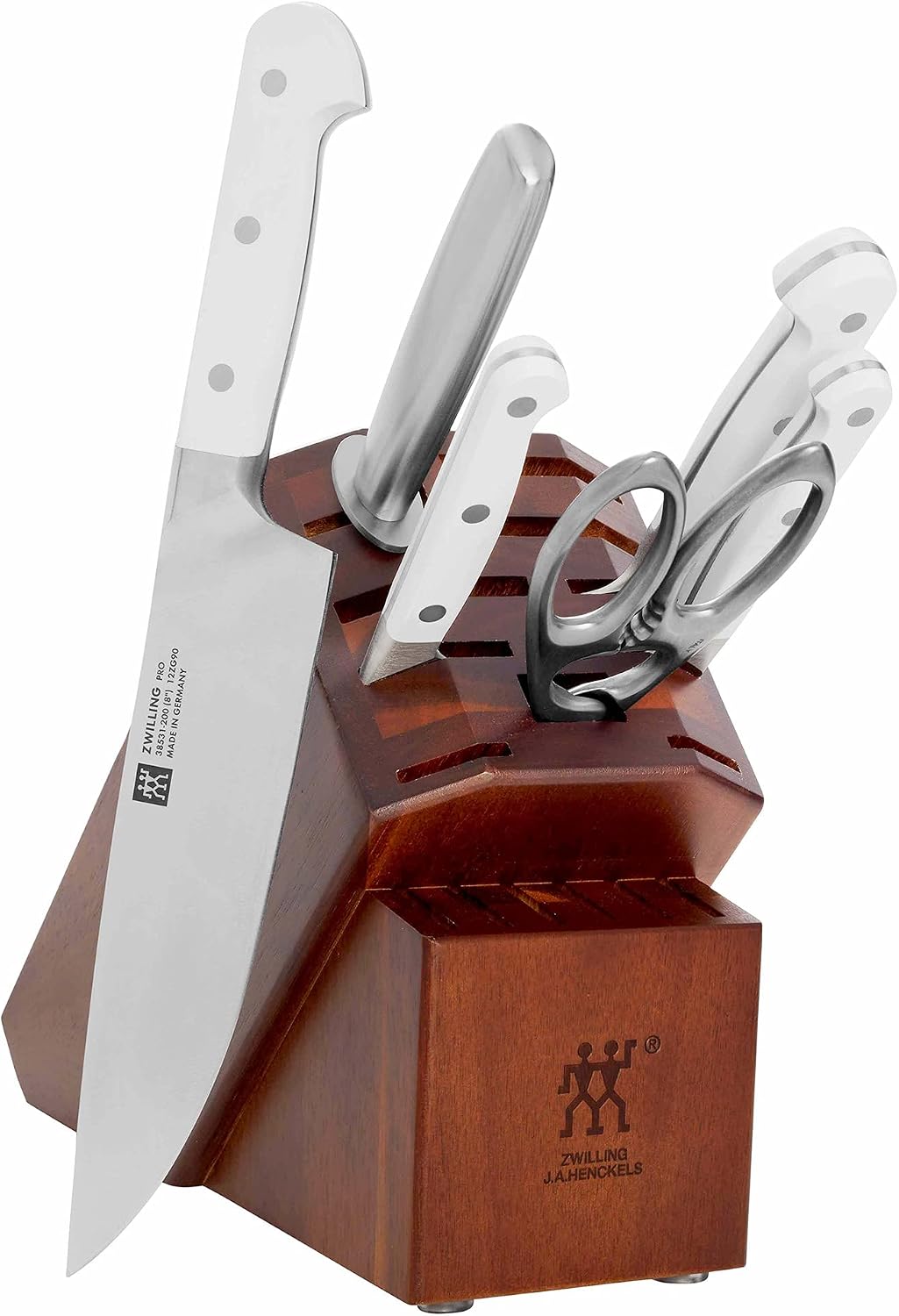ZWILLING Pro Le Blanc 7-pc Knife Block Set