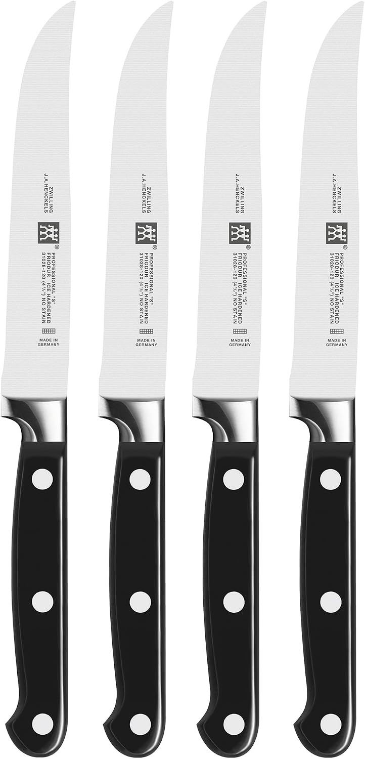 ZWILLING Professional “S” 4-pc Steak Knife Set