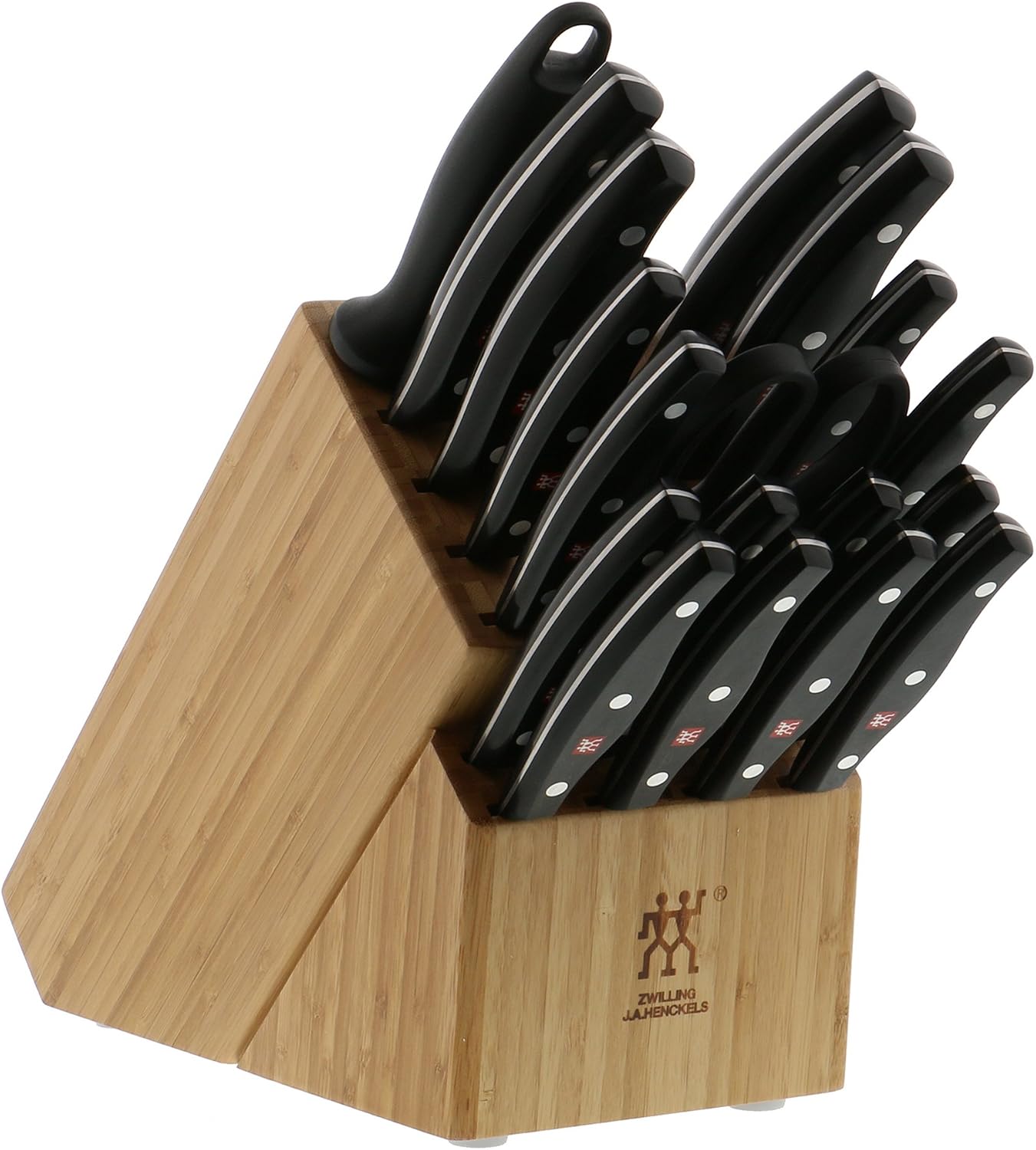 ZWILLING Twin Signature 19-Piece German Knife Set with Block